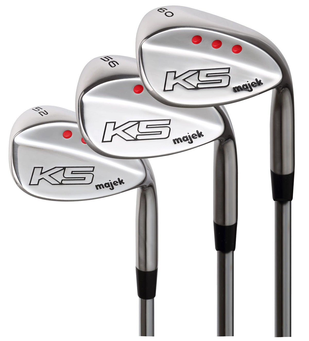 Majek 52° GW wedge in hand for precise approaches.