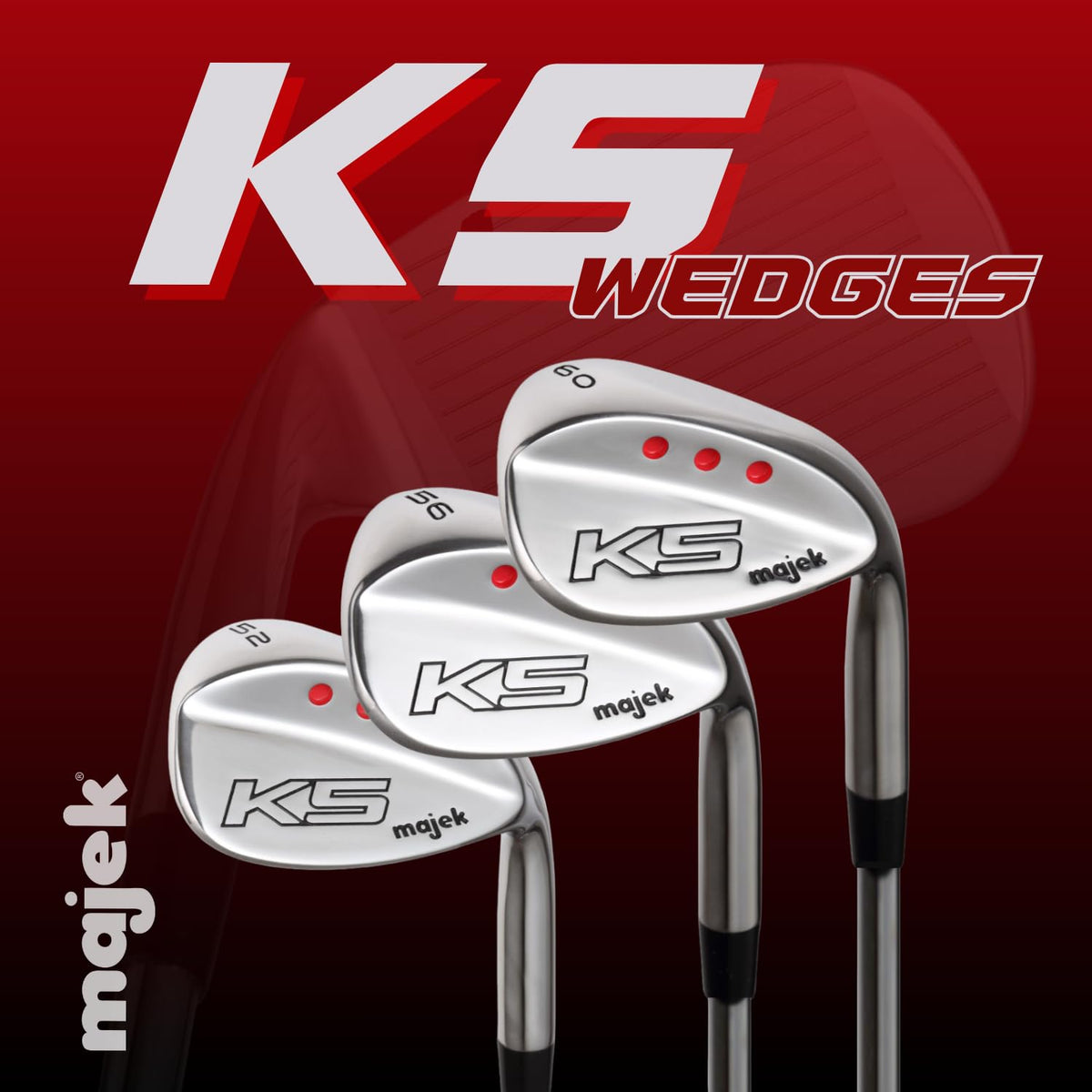 Majek 60° LW wedge enables soft, high-landing chips.