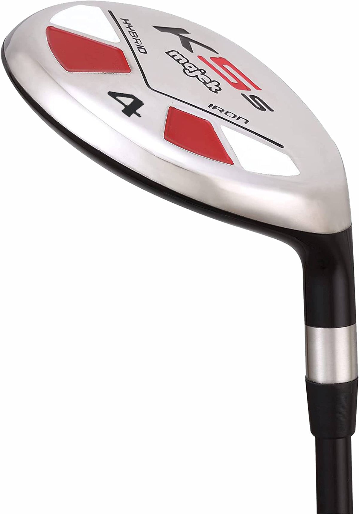 Majek All Hybrid 4 a-flex badge indicates flexible shaft for smoother tempo.
