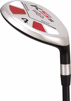 Majek All Hybrid 4 a-flex badge indicates flexible shaft for smoother tempo.