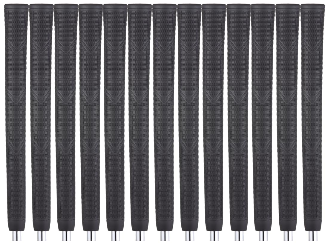 Majek golf grips super jumbo arthritic round no logo 360-degree view for easy, comfortable grip.