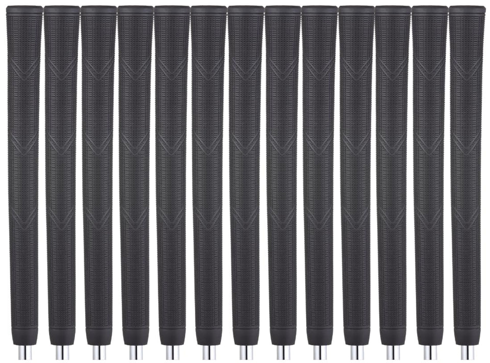 Majek golf grips super jumbo arthritic round no logo 360-degree view for easy, comfortable grip.