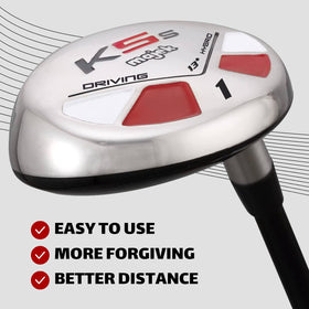 Majek Golf hybrid 13° driving iron petite length profile for control
