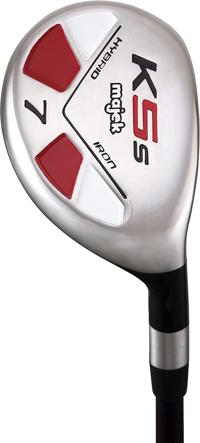 Majek All Hybrid 7 with senior flex graphite shaft for a smooth swing.