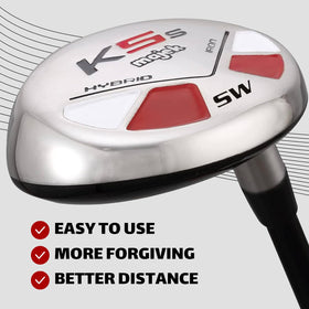 Majek Golf Men's SW Hybrid 55-degree loft aids higher approach shots