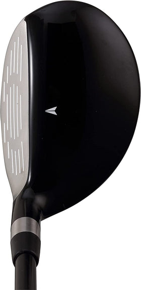 Majek golf hybrid 5 in motion emphasizes a smooth swing path