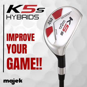 Majek senior PW hybrid graphite shaft detail for smooth flex