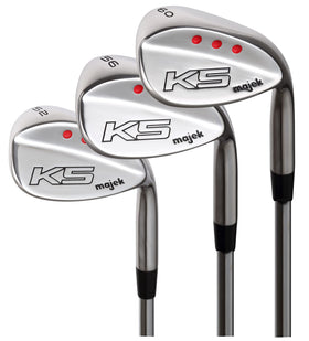 Majek 52GW wedge ready for precise gap shots on the green