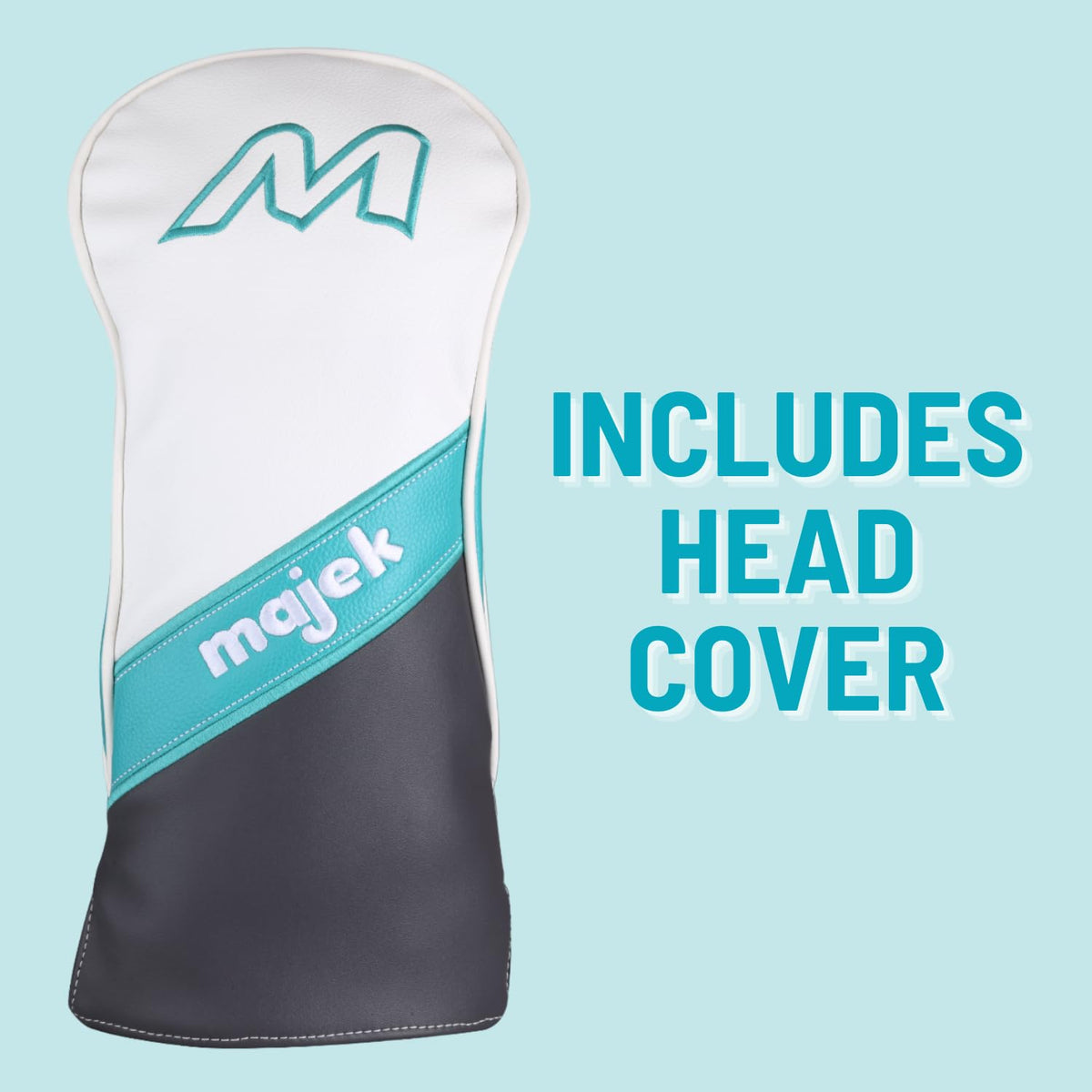 Majek K Series premium grip for comfort and grip security.