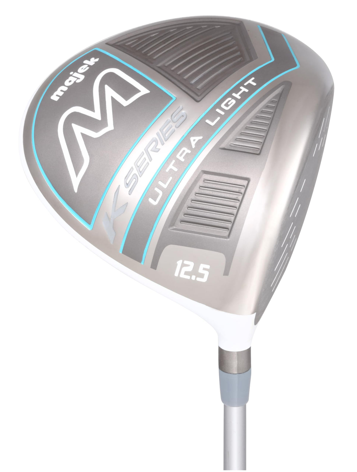 Majek K Series ultra-light head with titanium face for speed and accuracy.