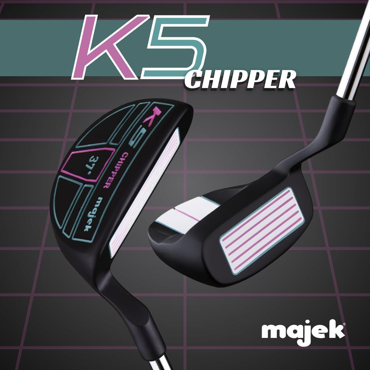 Majek K5 Chipper face with score lines for alignment