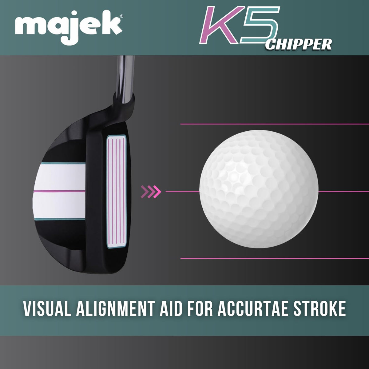 Majek K5 Chipper satin finish reduces glare in bright sun