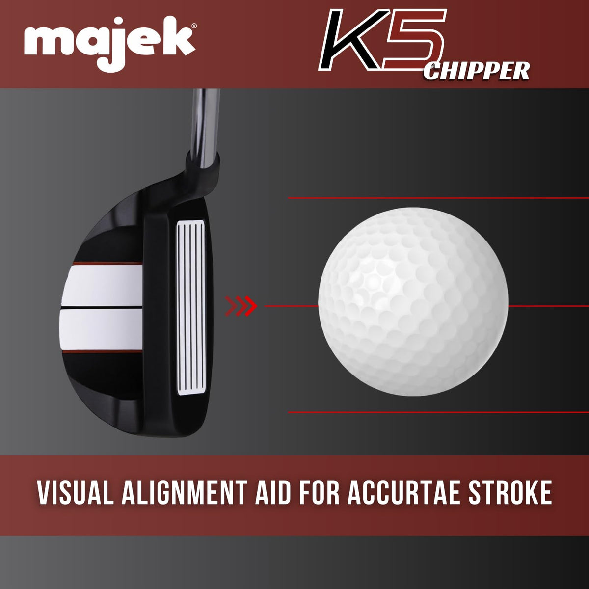 Majek K5 wide sole design enhances stability on chips