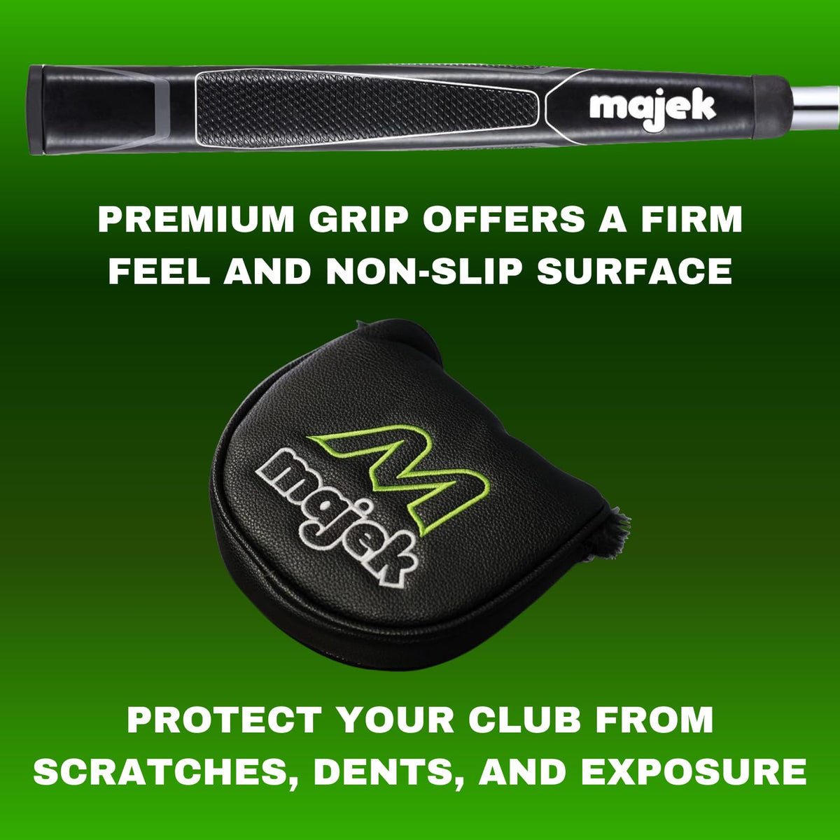 Majek K5 P-204 ideal for lining up putts on fast greens