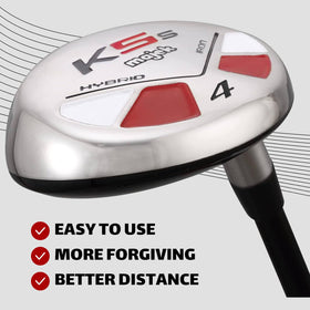 Majek Senior Lady #4 hybrid lofted at 23 degrees for versatile trajectories