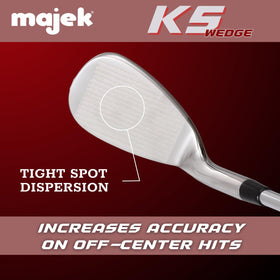 Majek iron-sheen finish reflects clean contact and durability.