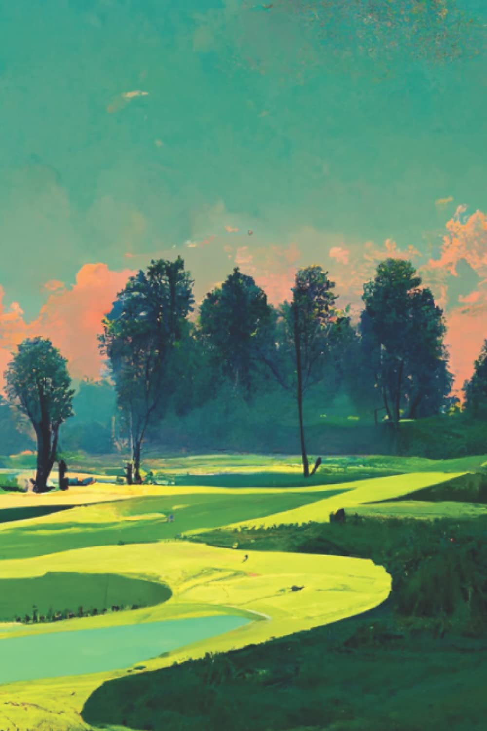 Majosta A Golfer's Thoughts journal cover, ideal for daily practice notes and round reflections.