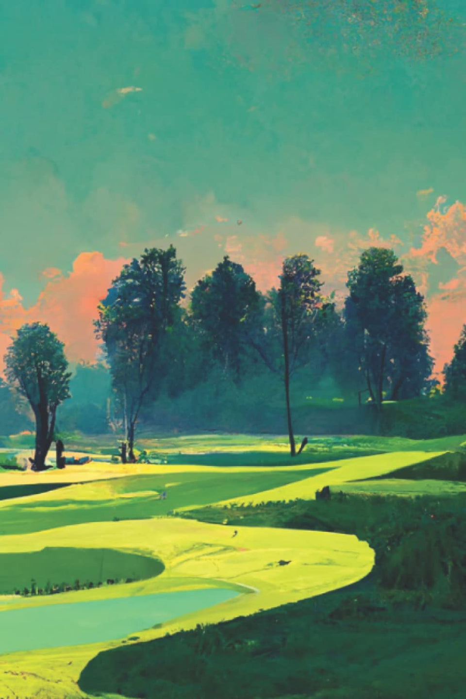 Majosta A Golfer's Thoughts journal cover, ideal for daily practice notes and round reflections.
