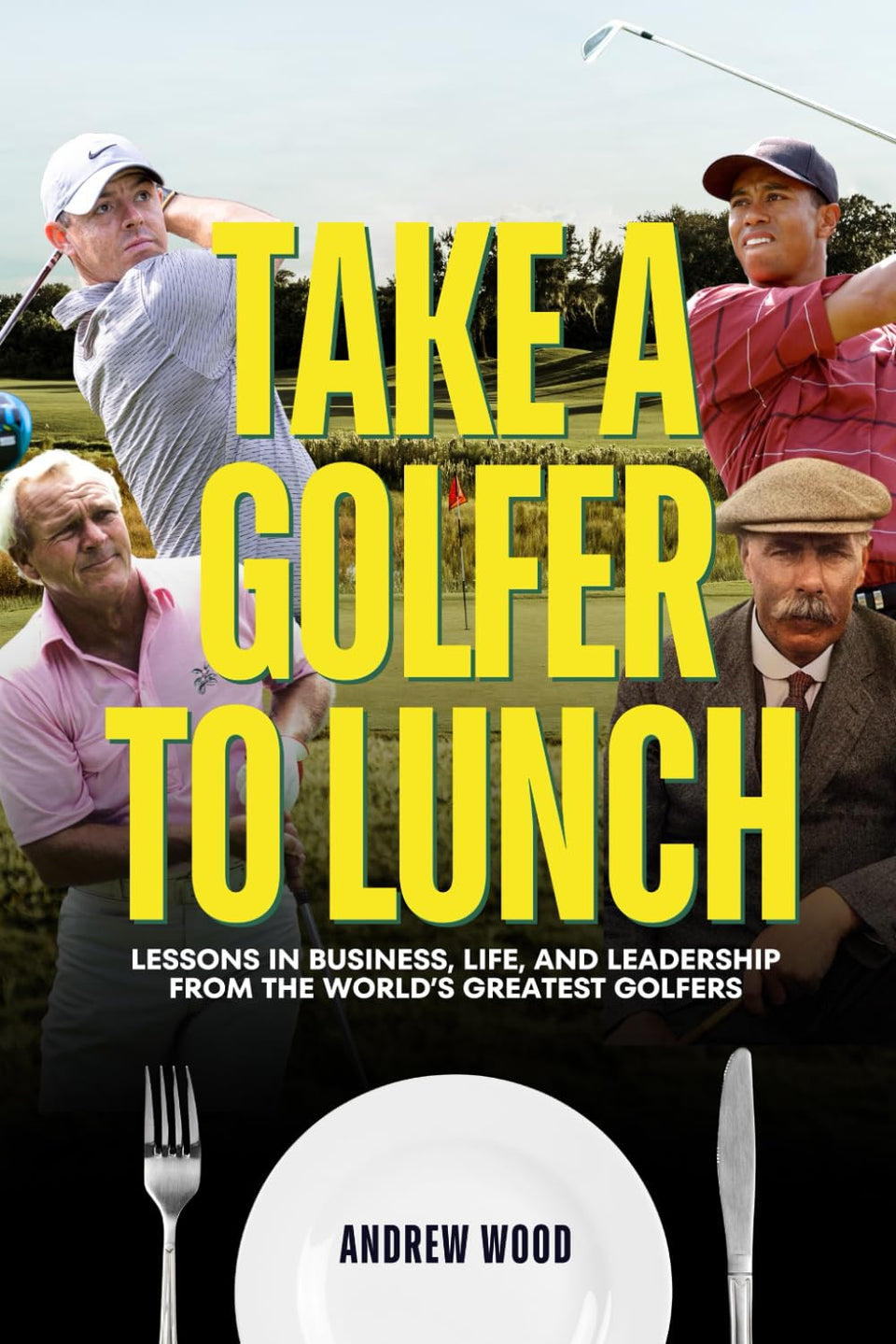 Majosta Take a Golfer to Lunch book cover — leadership insights for business and life.
