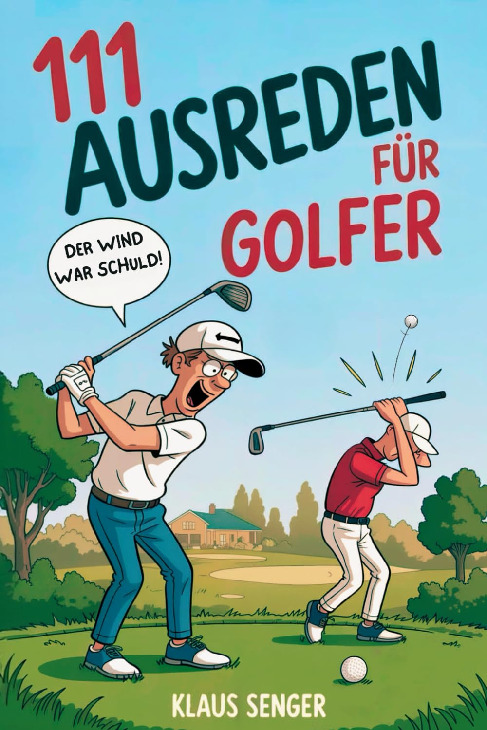 Majosta 111 Excuses for Golfers book cover, a playful gag gift for golf enthusiasts.