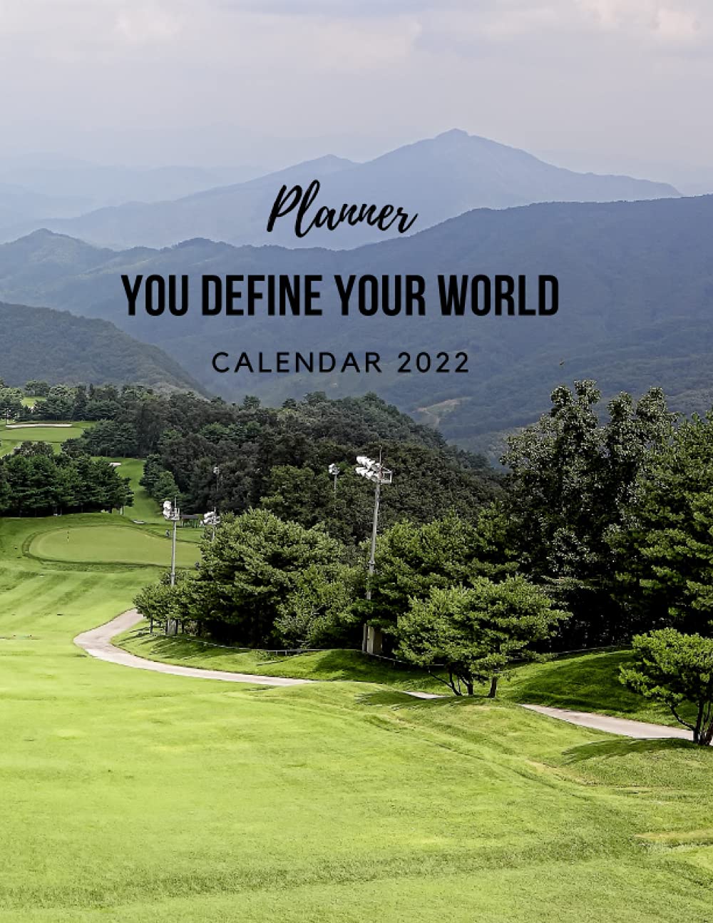 Majosta 2022 monthly planner close-up with daily, weekly, and hourly views for organized routines.