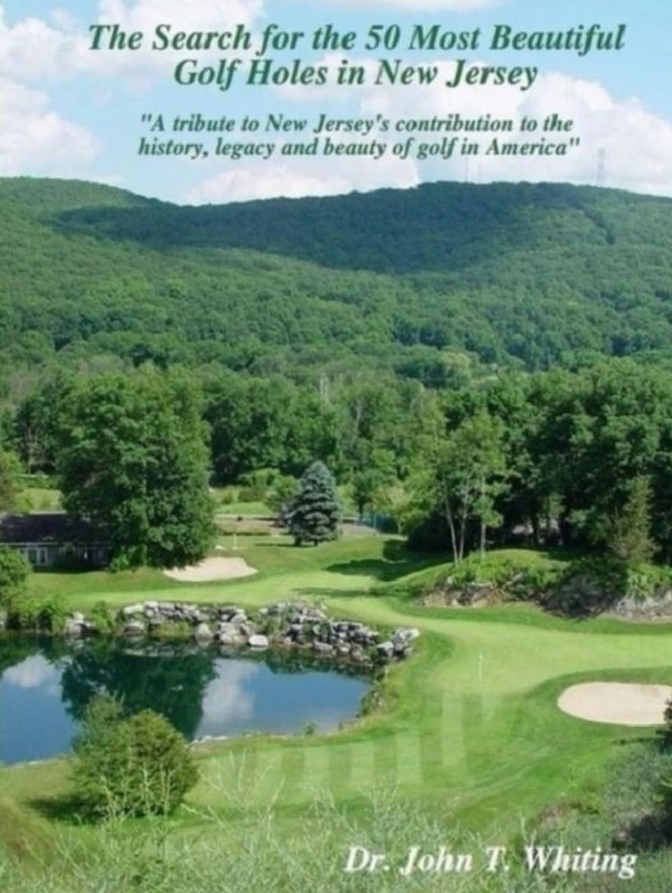 Majosta cover image: showcasing NJ's 50 beautiful golf holes for golf enthusiasts seeking history and scenery.