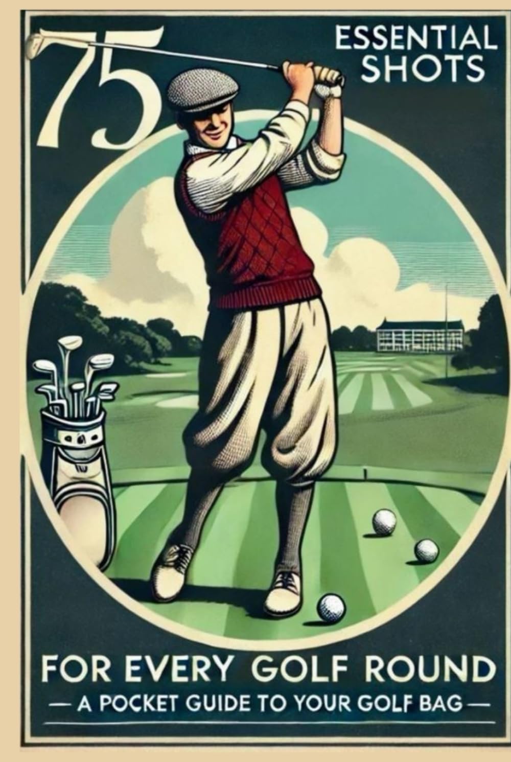 Majosta 75 essential shots pocket guide, on-course reference for smarter shot selection.