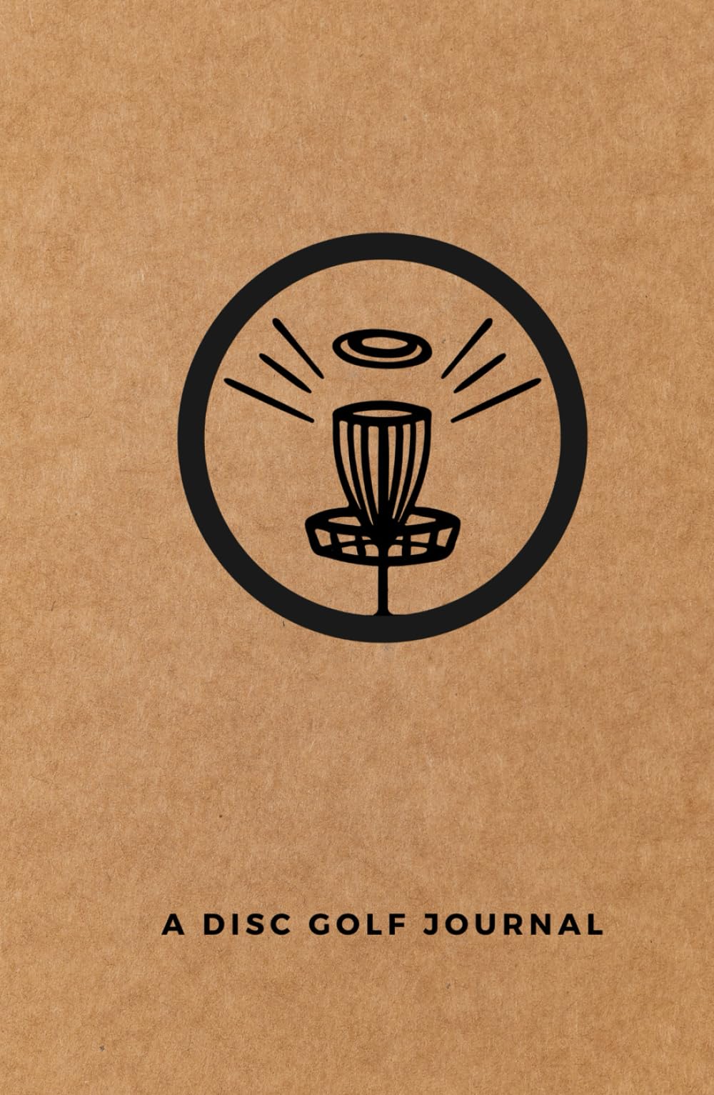 Majosta A Disc Golf Journal scorebook cover, a durable portable logbook for tracking rounds on the course