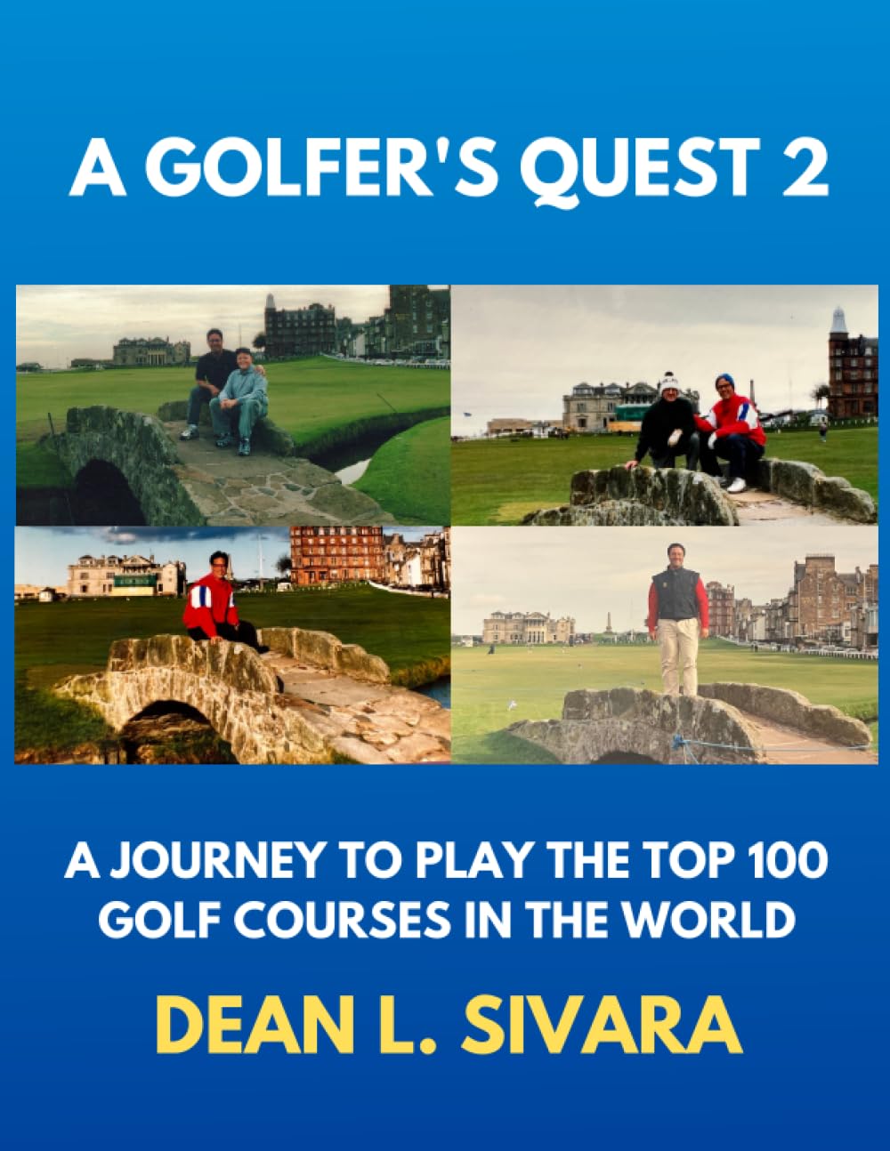 Majosta A Golfer's Quest 2 cover, inviting golf lovers to explore world-class courses