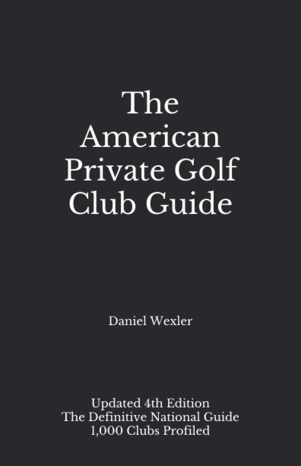 Majosta The American Private Golf Club Guide cover image, a definitive private club reference for enthusiasts.