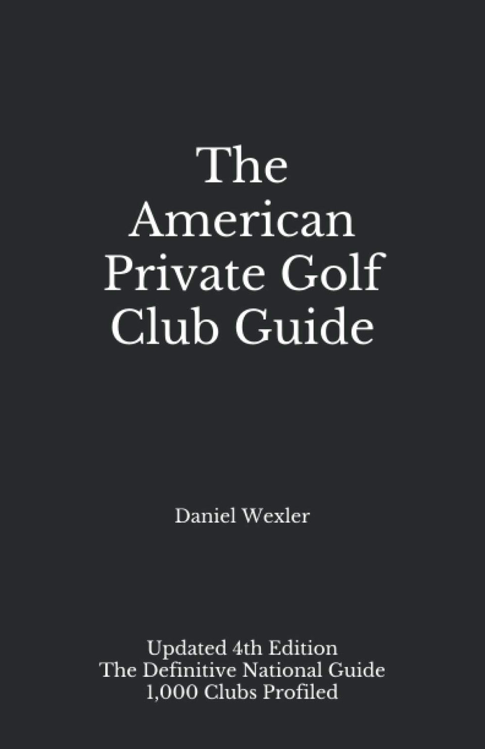 Majosta The American Private Golf Club Guide cover image, a definitive private club reference for enthusiasts.