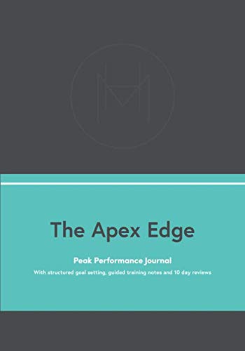 Majosta Apex Edge Journal front cover for planning workouts and tracking mental skills