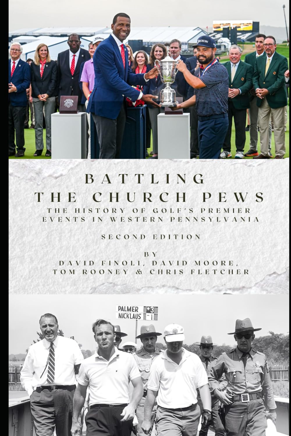 Majosta Battling the Church Pews cover — a visual history for golf fans and collectors.