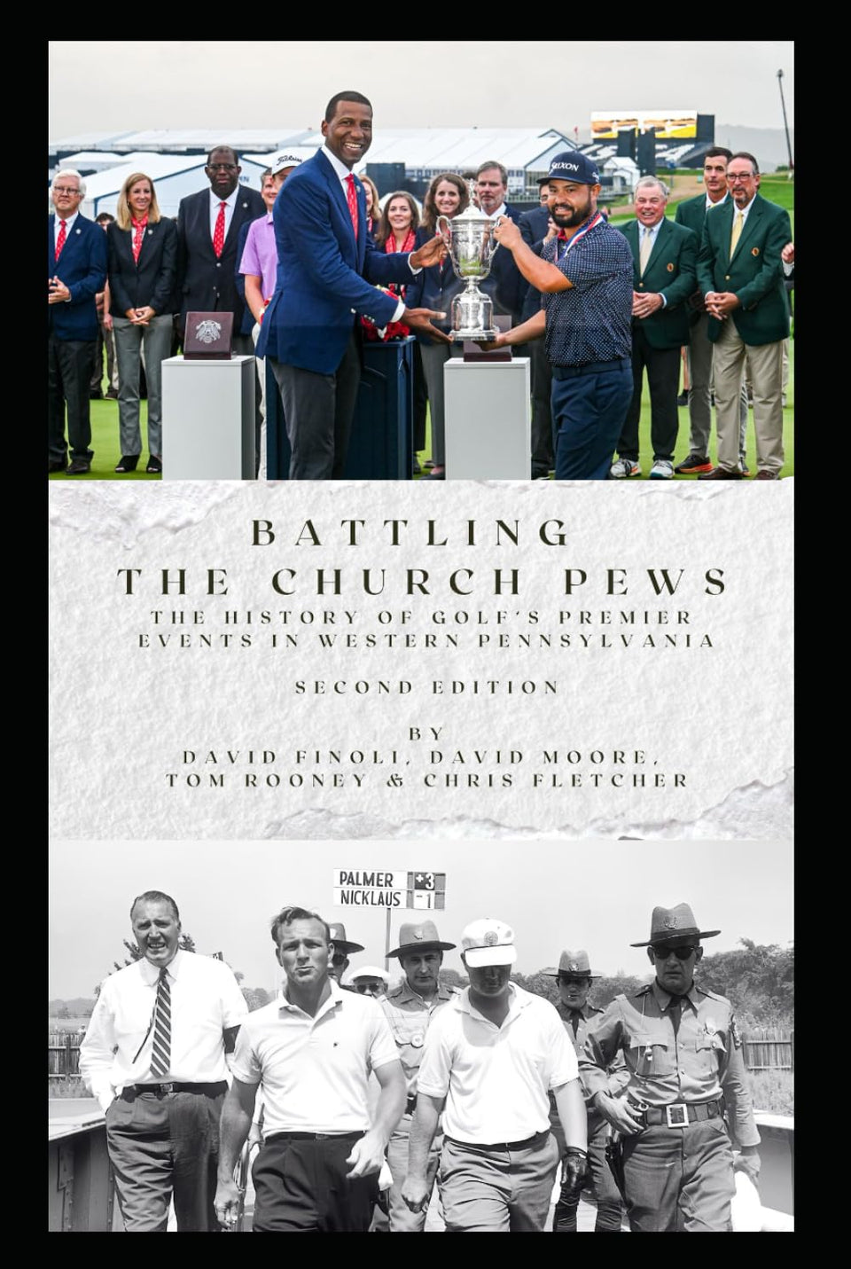Majosta Battling the Church Pews cover photo highlighting Western Pennsylvania golf history for fans and researchers.