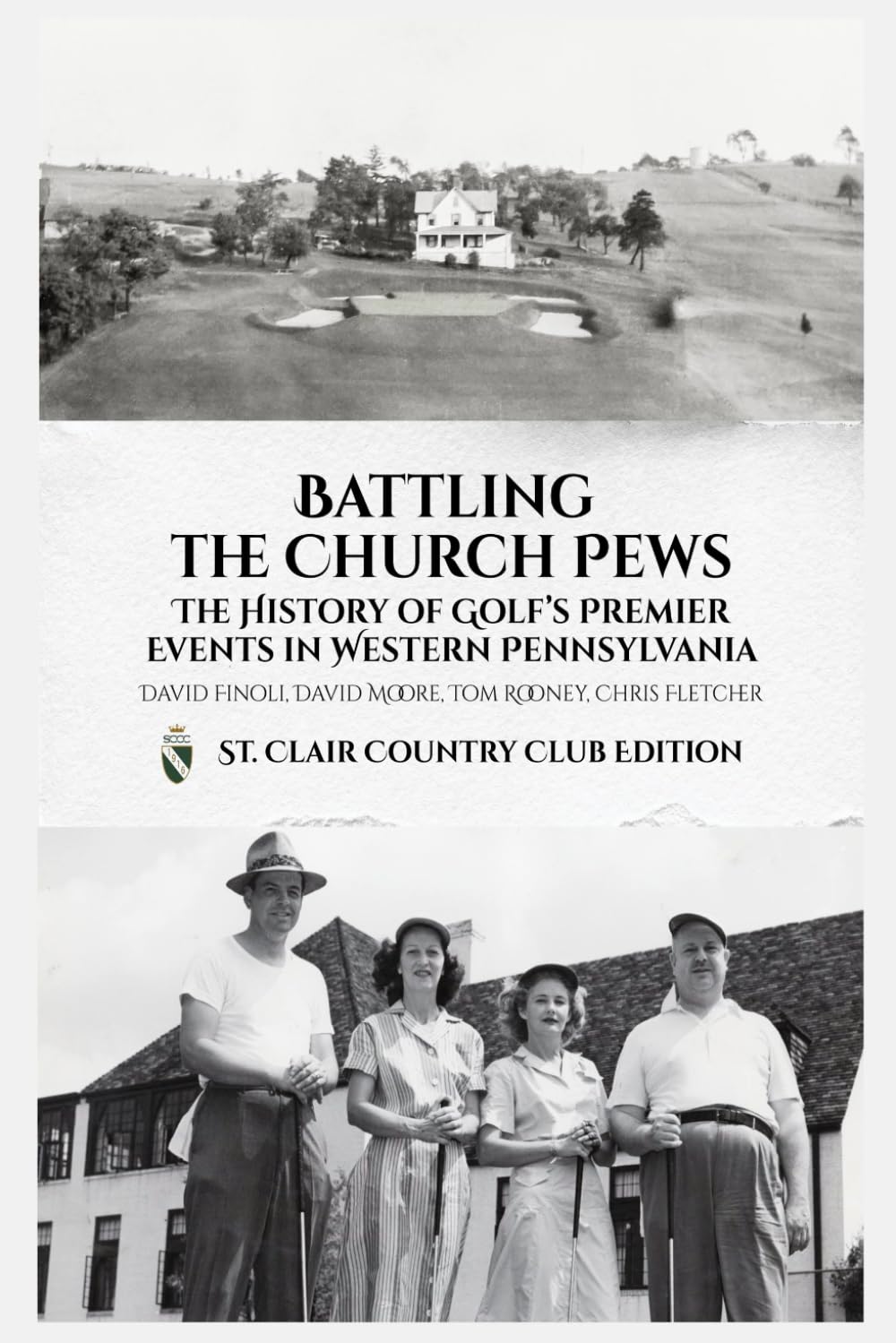 Majosta Battling the Church Pews – St Clair Special Edition cover highlights golf history and regional heritage