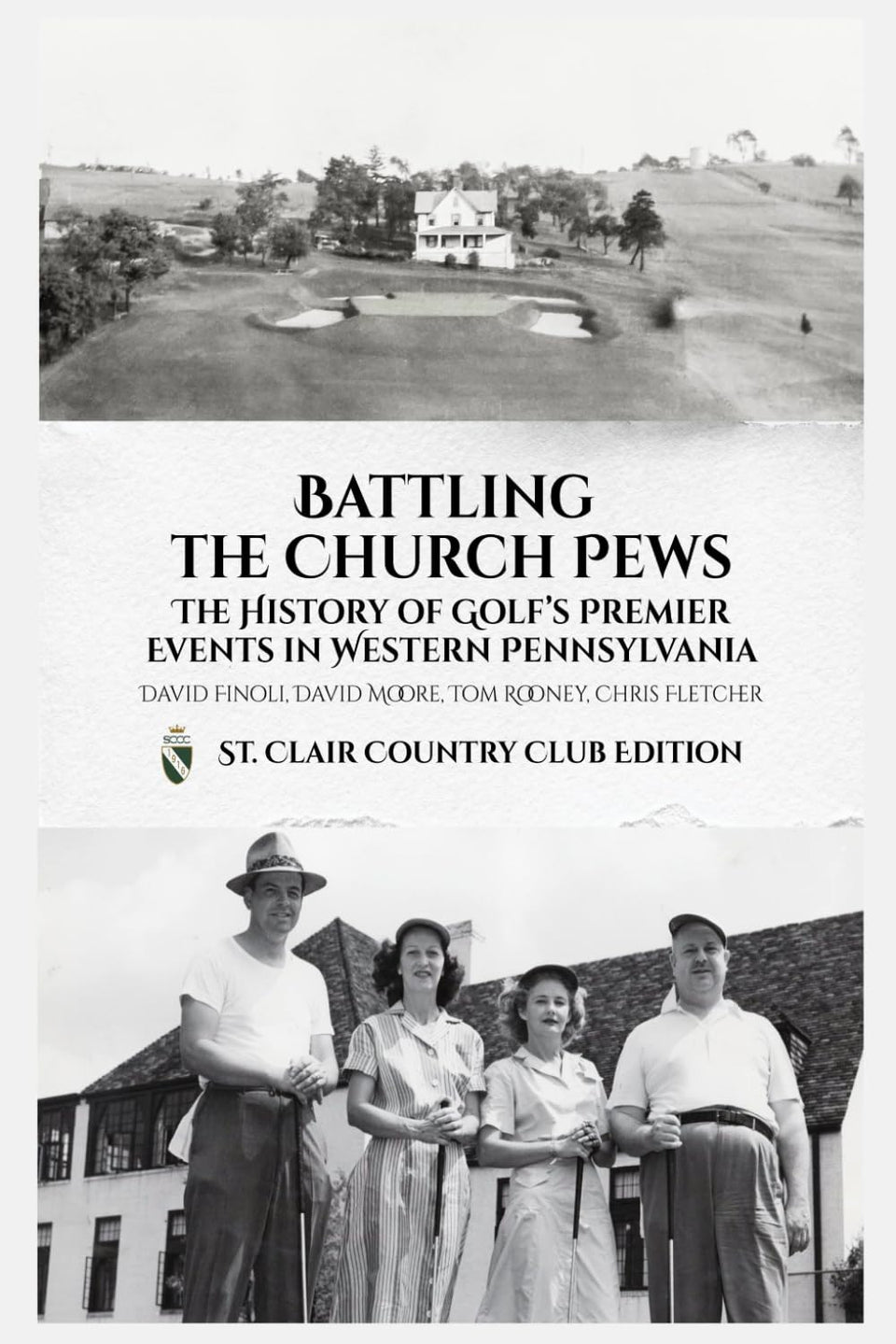 Majosta Battling the Church Pews – St Clair Special Edition cover highlights golf history and regional heritage