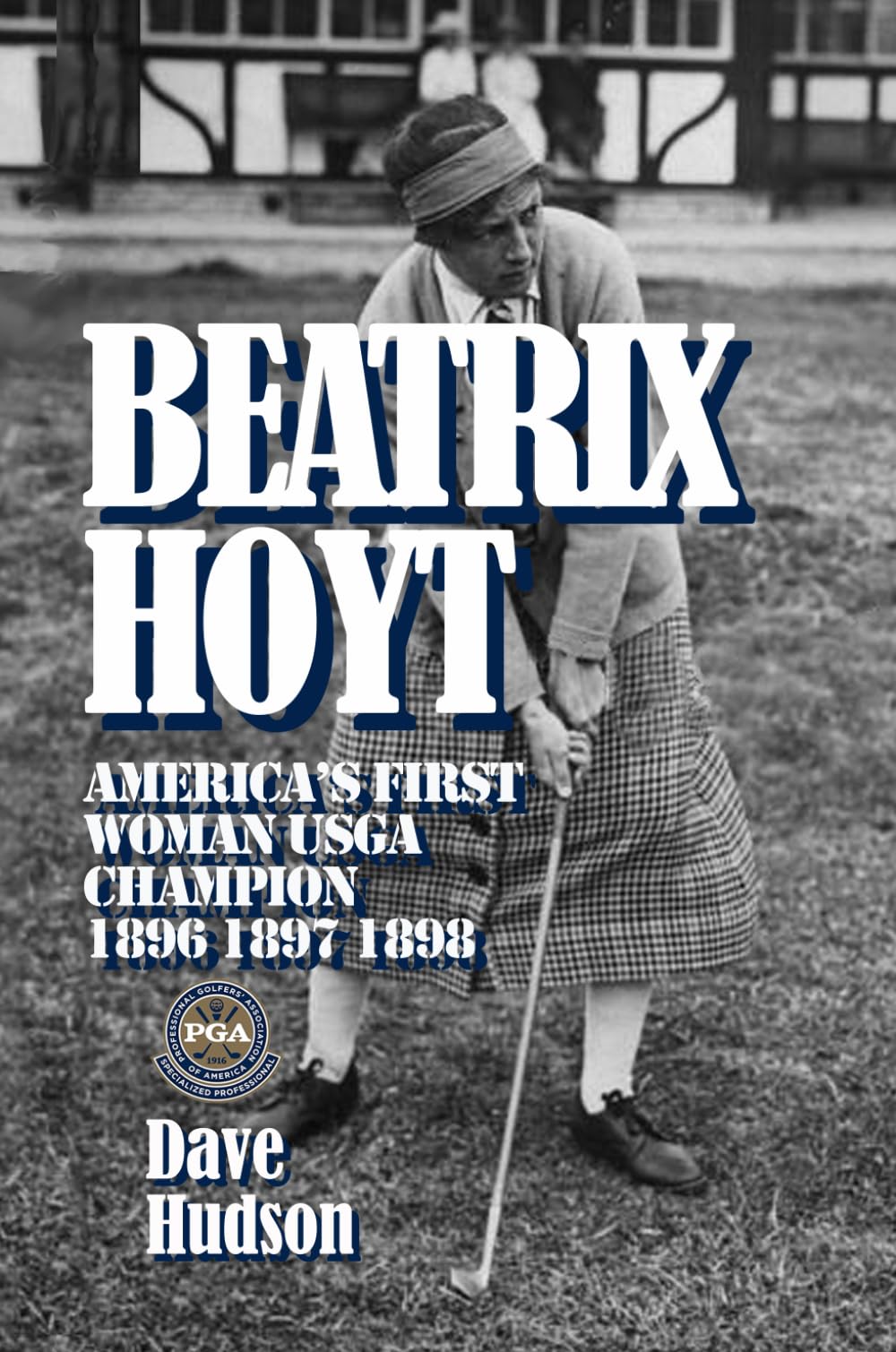 Majosta Beatrix Hoyt portrait, pioneering USGA champion, inspiring female golfers and sports history enthusiasts.