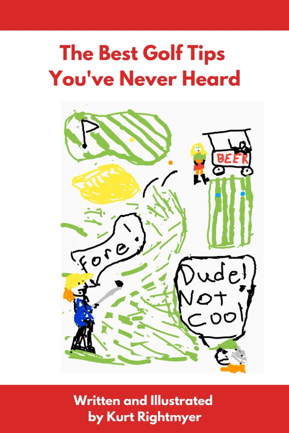 Majosta The Best Golf Tips You've Never Heard ebook cover invites on-course practice.