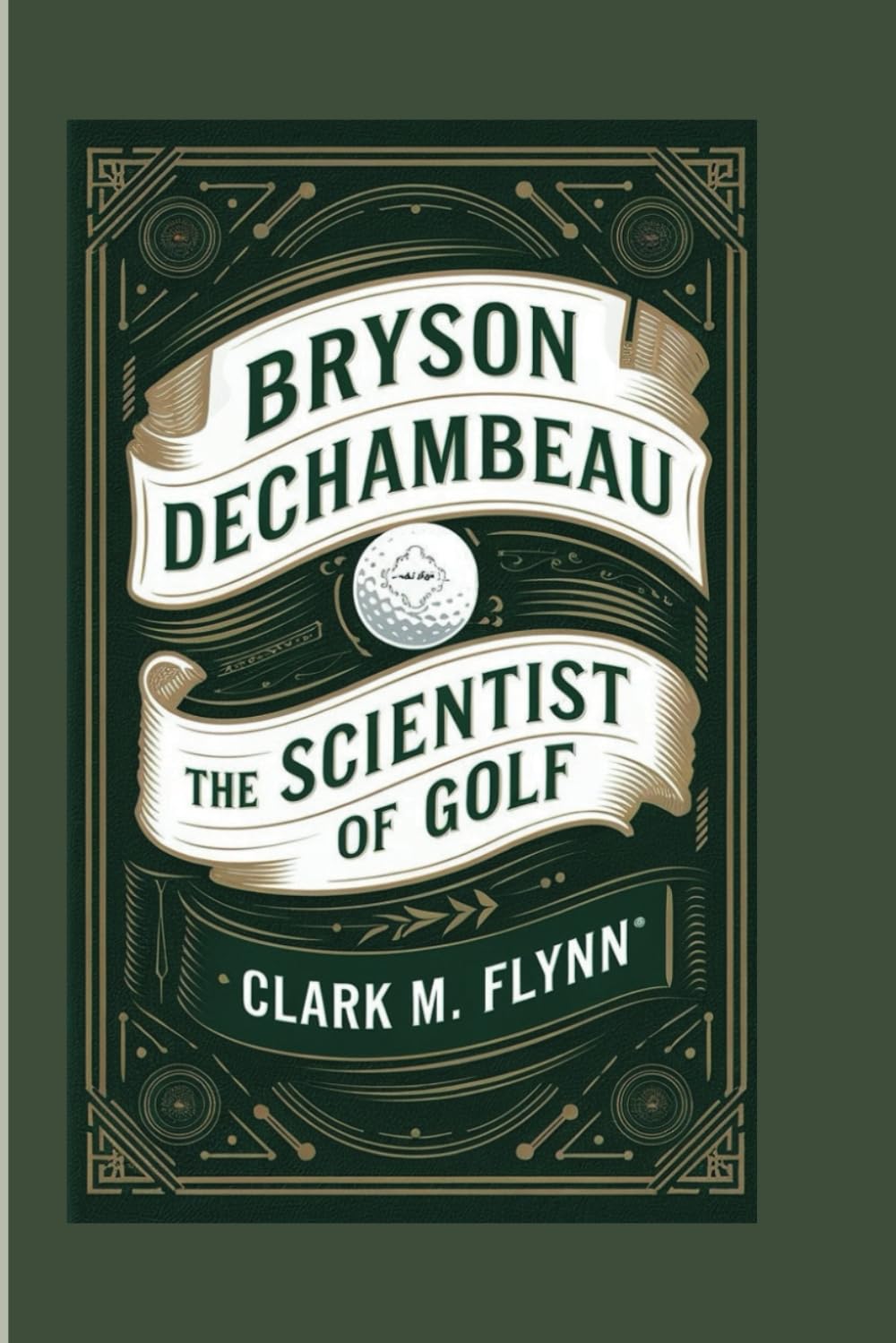 Majosta Bryson DeChambeau book cover illustrating science-driven golf mastery