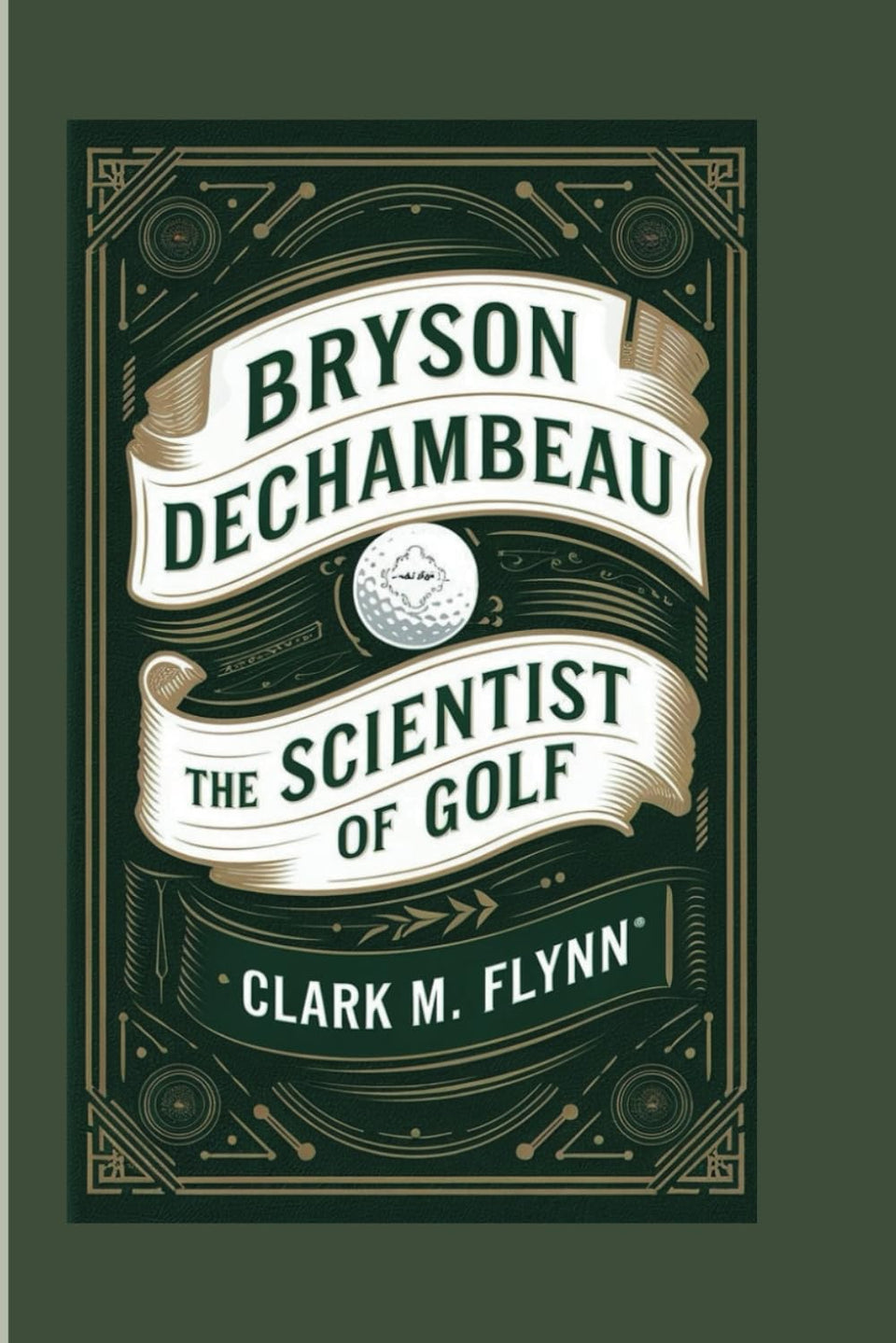 Majosta Bryson DeChambeau book cover illustrating science-driven golf mastery