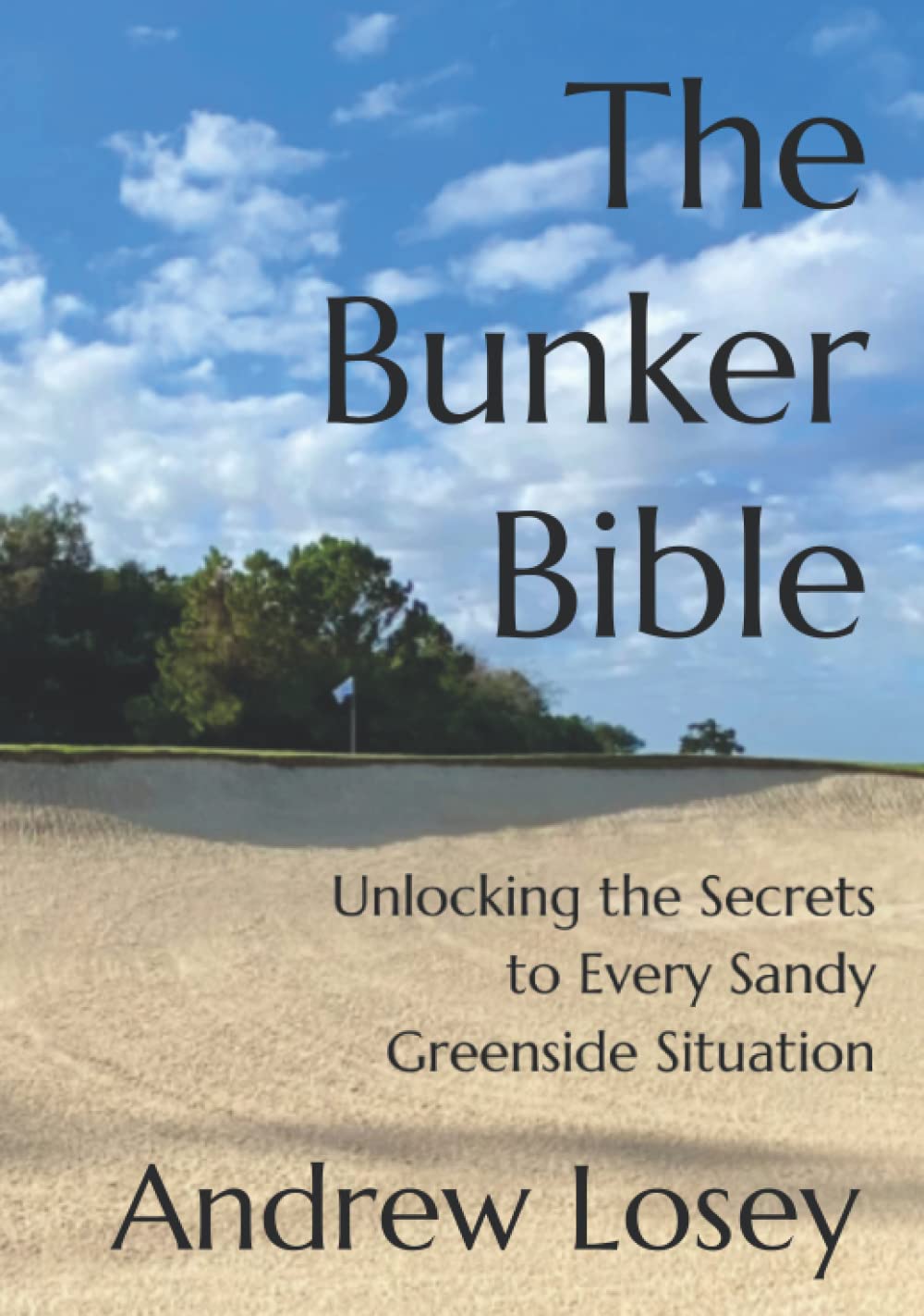 Majosta Bunker Bible cover pictured, suggesting easier greenside bunker control