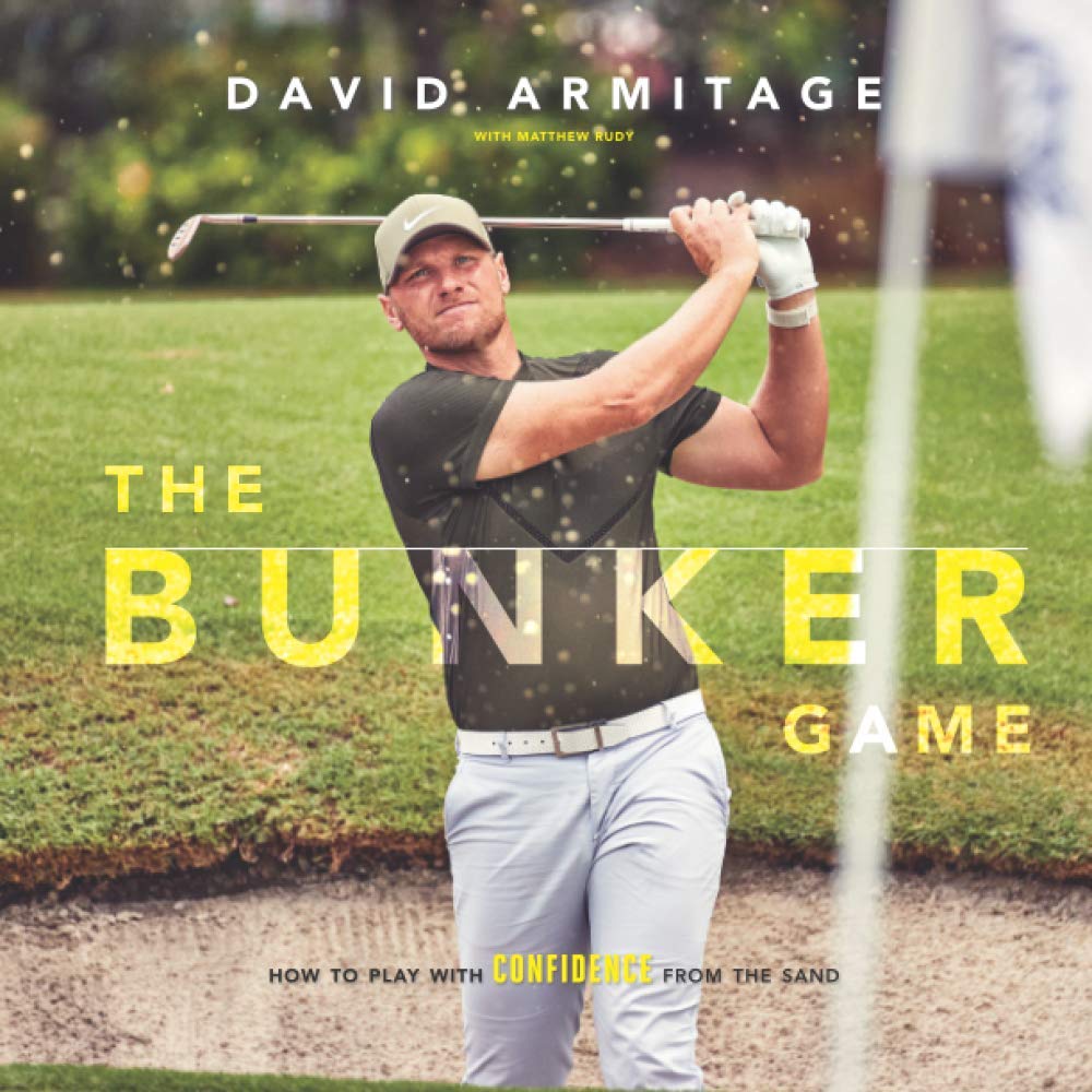 Majosta The Bunker Game book cover illustrating expert bunker play guidance for confident shots.