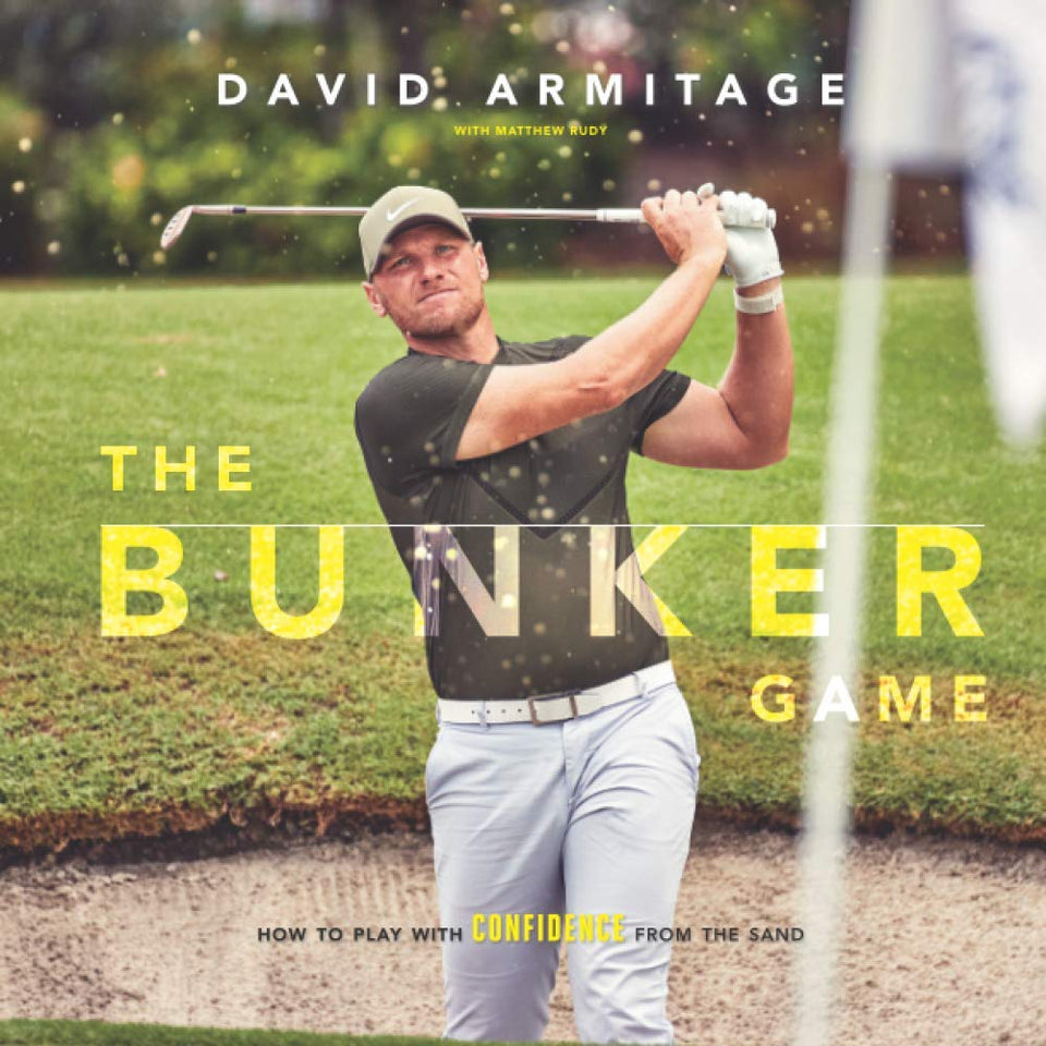 Majosta The Bunker Game book cover illustrating expert bunker play guidance for confident shots.