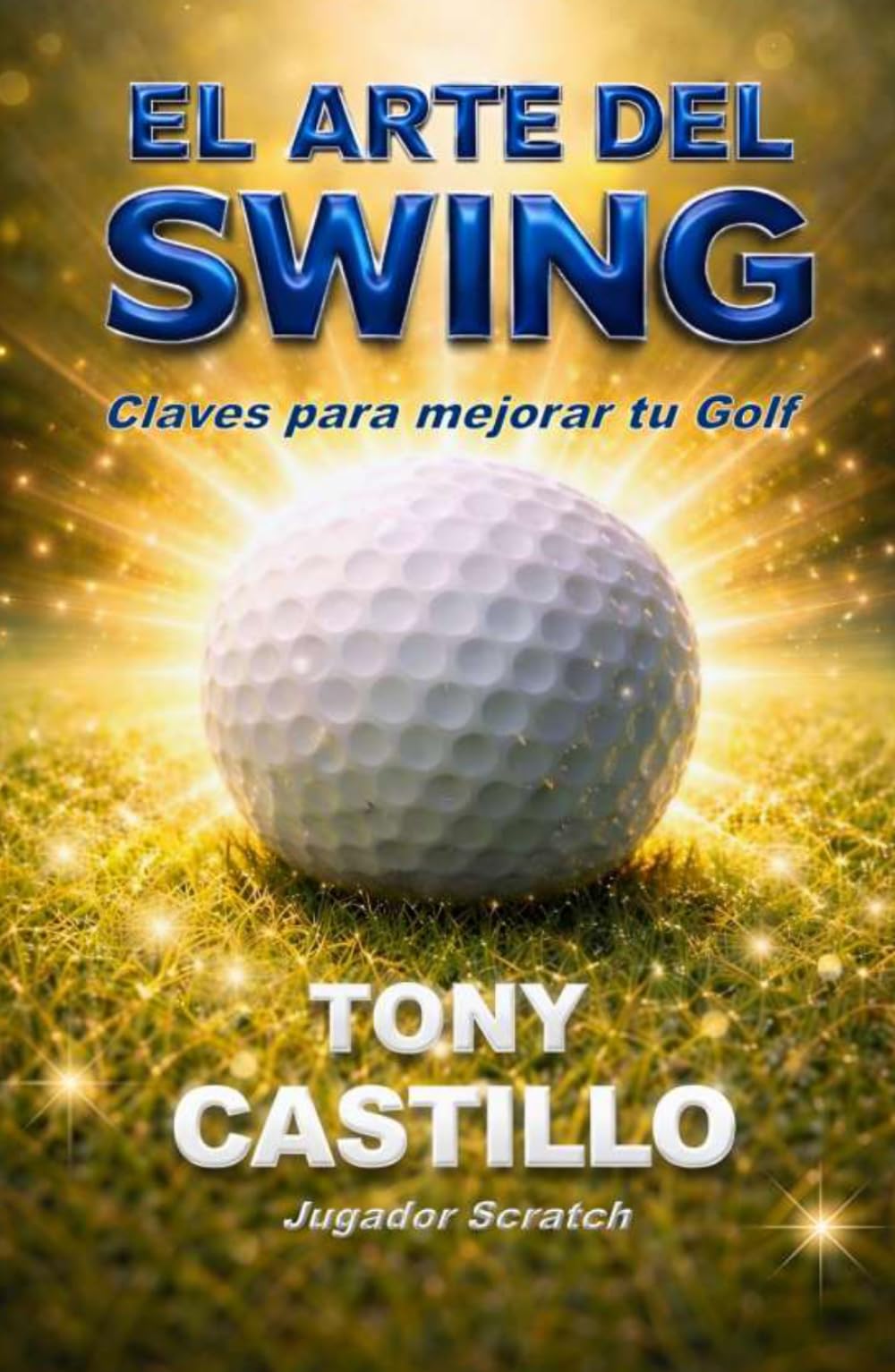 Majosta El Arte del Swing book cover showing practical golf swing guidance.