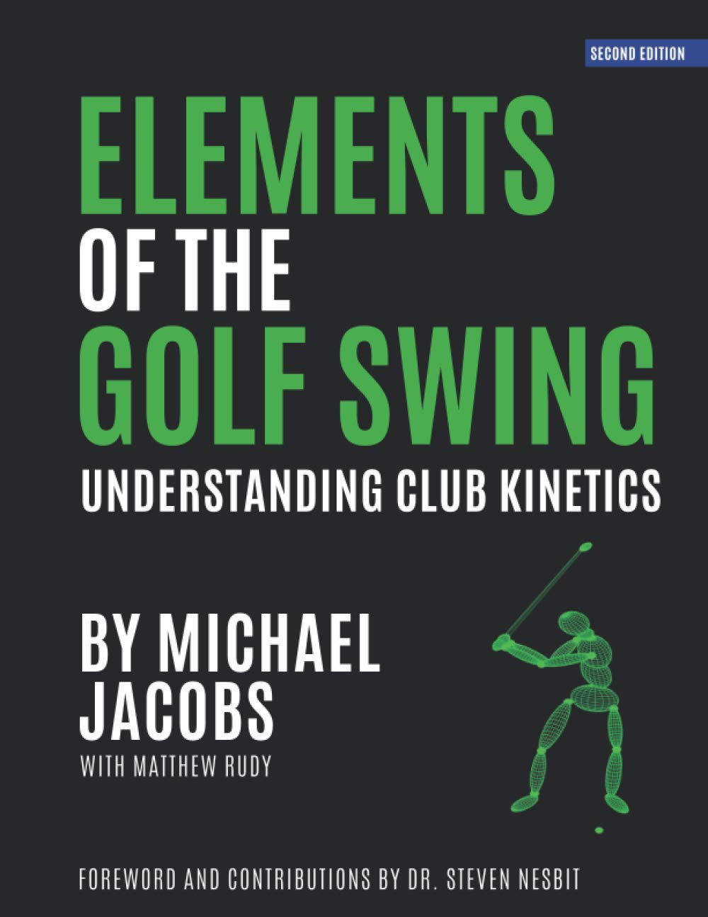 Majosta Elements of the Golf Swing image showing kinetic analysis to improve understanding of club movement.