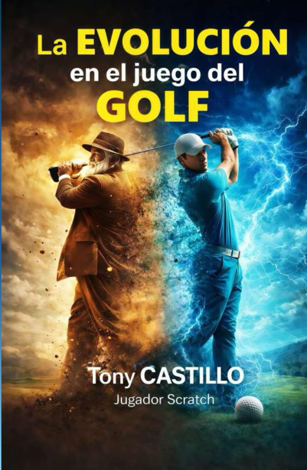 Majosta Evolution in Golf book cover—insightful guide for golfers seeking strategic insights.