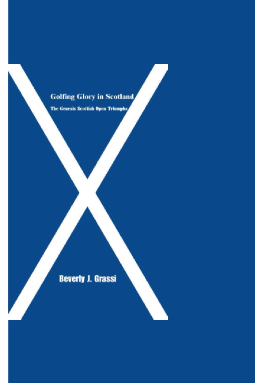 Majosta Genesis Scottish Open Triumphs cover, highlighting Scottish golf heritage and inspiring fans.