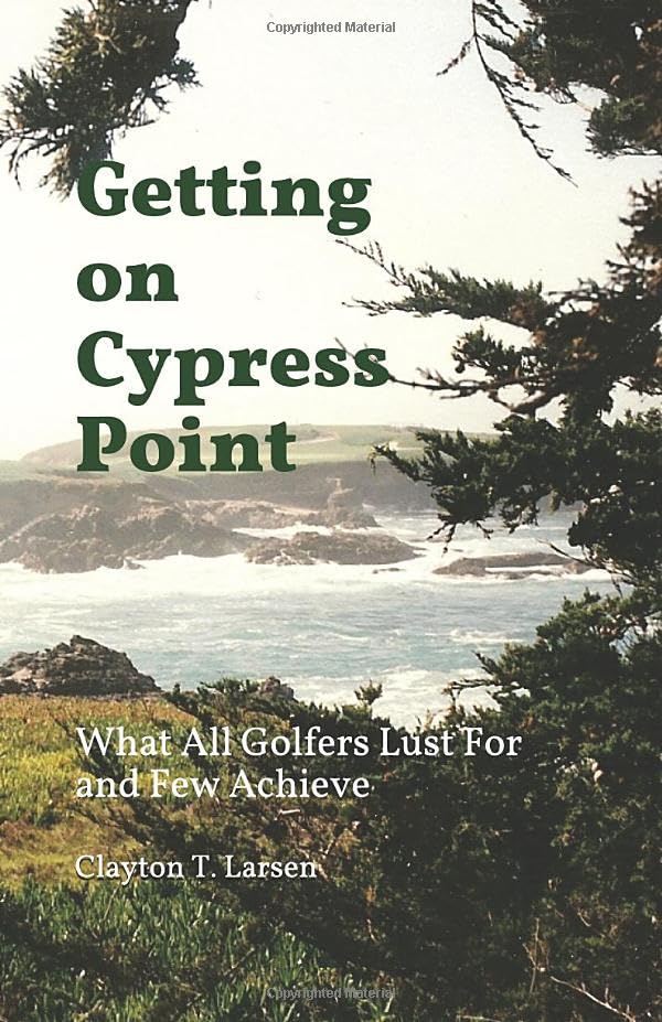 Majosta Getting on Cypress Point cover—an evocative tale of exclusive golf access and aspiration