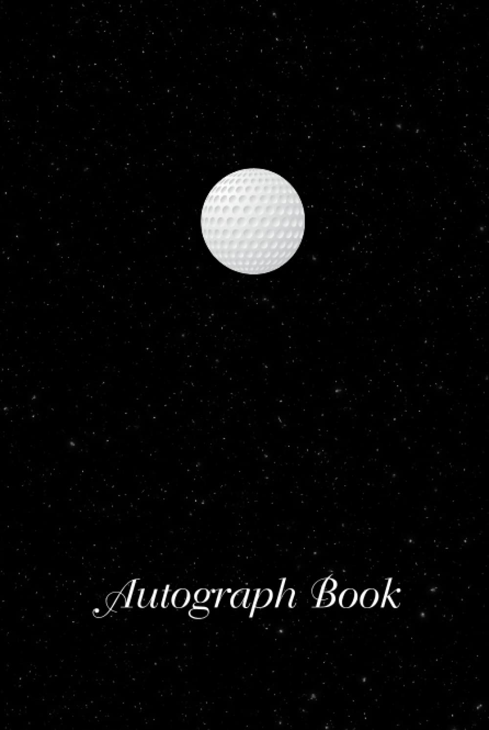 Majosta Golf Autograph Book cover for collecting signatures at events and keeping memories