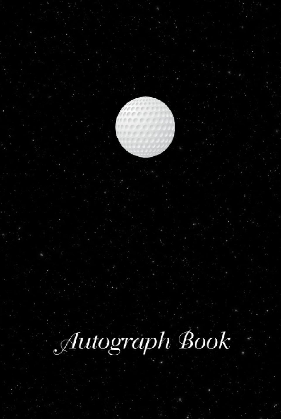 Majosta Golf Autograph Book cover for collecting signatures at events and keeping memories